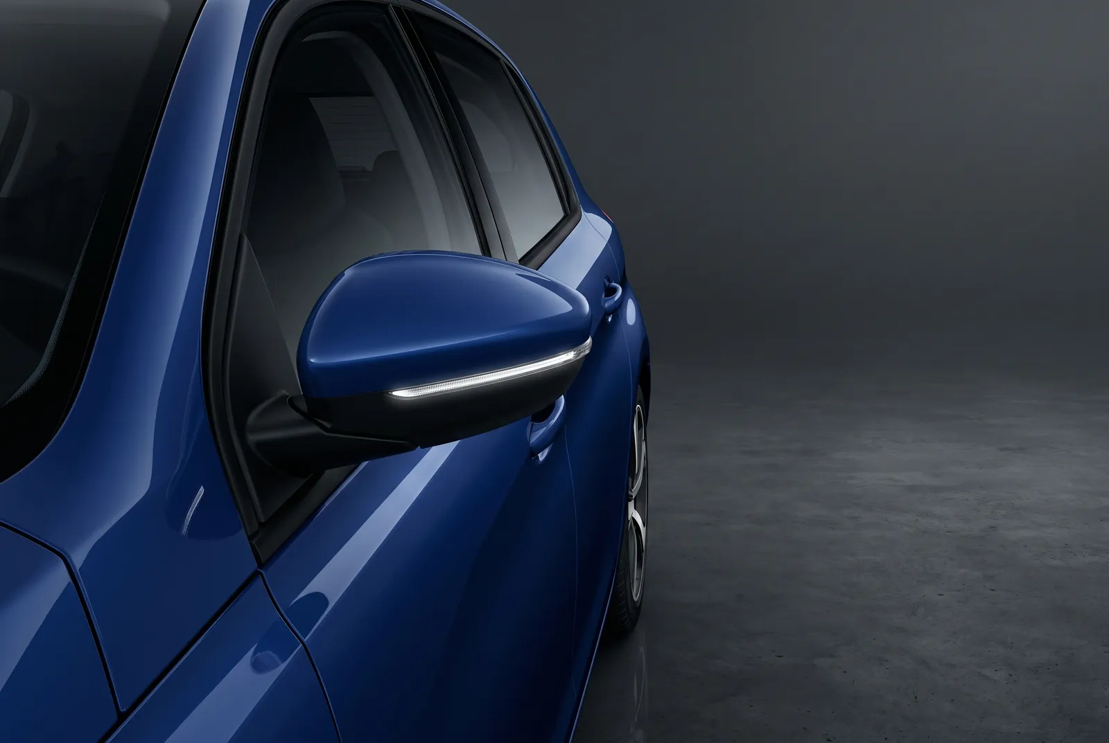 Detail van een Peugeot 308
